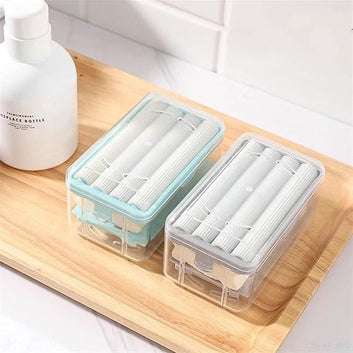 Soap Box Multifunctional Soap Dish Hands-free Foaming Soap Box